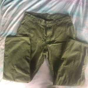 Patagonia pants - army green size 35